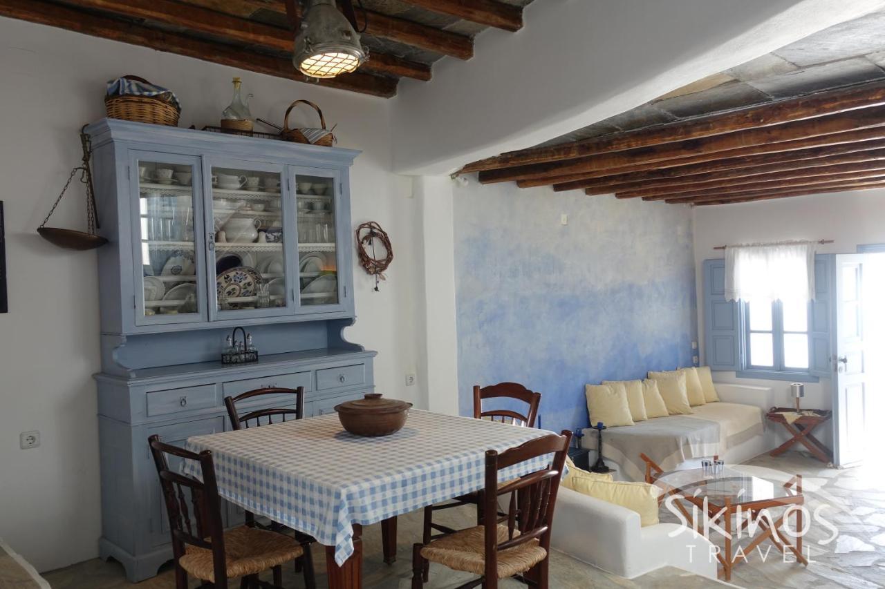 Seaside Traditional Cycladic House Síkinos Eksteriør billede